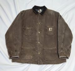 Carhartt ミシガンチョアコート ダークブラウン OVY - メルカリ