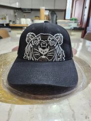 KENZO 虎刺繍 キャップ Uサイズ 黒 - メルカリ
