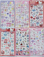 ★GW特別価格★【1枚】新品　サンリオ　ぷっくりシール　立体　ハローキティ　サンリオキャラクターズ　まとめ売り