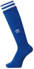 アンブロ umbro サッカー ラインストッキング 靴下 ソックス メンズ 男性 フットボール 部活動 クラブ サークル チーム トレーニング 練習 試合 大会 合宿 刺繍 ロゴ ワンポイント  UAS8310 BLU ブルー