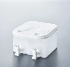 【割引クーポン】【新品】ドリンクサーバー ソソギーナＷ コジット  ドリンクサーバー 4L ドリンク 2種類  置くだけ簡単 フィルター付き デトックスウォーター コンパクト レジャー  ダイニング 冷蔵庫に アウトドア イベントのサムネイル