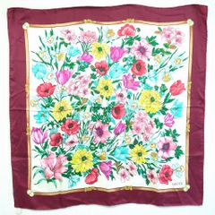 Gucci 花柄 シルク ストール - メルカリ