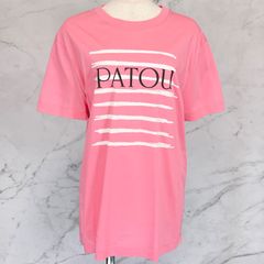 PATOU パトゥ ボーダー Tシャツ XS - メルカリ