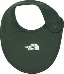 ザ・ノース・フェイス THE NORTH FACE アウトドア ビブ ベビー スタイ よだれかけ 赤ちゃん オーガニックコットン 綿100 ボタン シンプル ロゴ プリント 出産祝い ギフト プレゼント ロゴ  NNB22513 AL アルパイン