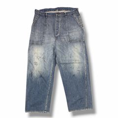 50s デニムペインターパンツペンキヴィンテージ古着ワークビッグマック