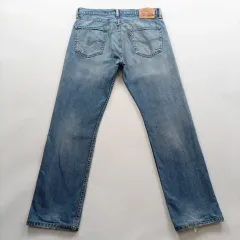 リーバイス 513 デニムパンツ サイズ32 ストレート ウォッシュ メンズ デニムパンツ B0098