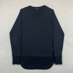 DIESEL ディーゼル ブラック GOLD ゴールド レイヤード ロングスリーブ Tシャツ ブラック