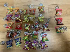 お菓子キーホルダー 出品