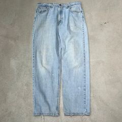 リーバイス シルバータブLOOSE バギーデニム ライトブルー Y2K 極太 