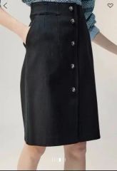 新品 SATOKA MIKI サトカ 台形型 フレアスカート 黒 - メルカリ