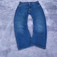 リーバイス Levi's 501 W36 L32 濃紺 ストレートデニム - メルカリ