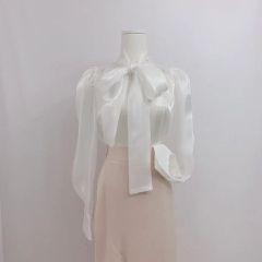 kanako tamura サテンリボンカチューシャ 白 - メルカリ