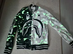 (レア) A BATHING APE アベイシングエイプ シティ カモ スタジャン ジャケット