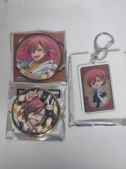 桃源暗鬼 缶バッジ コミケ c106 アクリルスライド バニー 花魁坂京夜