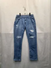 Abercrombie & Fitch ダメージ ウォッシュ デニム ズボン
