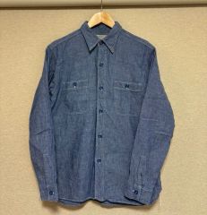 atlast アットラスト Butcher Products シャンブレーシャツ - メルカリ