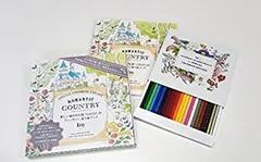 【中古】 Romantic Country ロマンティック・カントリー スペシャル・カラーリング・エディション 24色色えんぴつセット ( [バラエティ] )