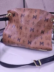 METROCITY ブラウン パータン ショルダーバッグのサムネイル