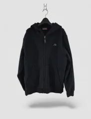 105 カッパ スモールロゴ フードジップアップ ストレッチ