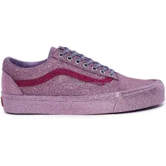 (限定モデル) OPENING PROJECT x VANS パープル グリッター ロー スニーカー セレモニー