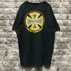 00s インディペンデント tシャツ USA製 ネイビー アイアンクロス NHS