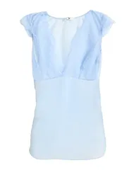 ツインセット レディース トップス Tシャツ TWINSET Sky Blue ブルーのサムネイル