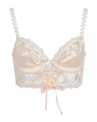 【送料無料】 トップショップ レディース ブラジャー アンダーウェア ブラジャー Off White