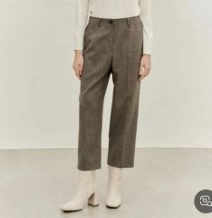 美品 マーガレット・ハウエル Lovat チェックウールパンツ - メルカリ