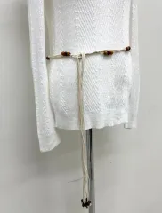 ヴィンテージ アイボリー ベルト
