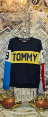 Tommy Hilfiger トミーヒルフィガー カラーブロック スウェット Tシャツ