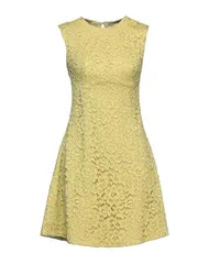 【送料無料】 エルマンノ シェルヴィーノ レディース ワンピース トップス サマードレス Yellow
