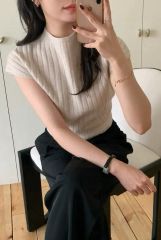 LAUBE BLANC ローブブラン Side cable knit Vest - メルカリ