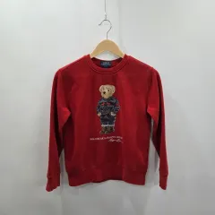 POLO RALPH LAUREN キッズ ポロベア プリンティング 起毛 スウェット M/10/12