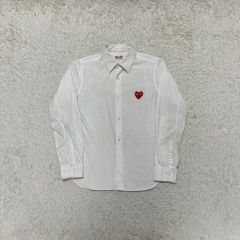 AMI PARISアミパリス 白 長袖シャツワイシャツ 38M - メルカリ