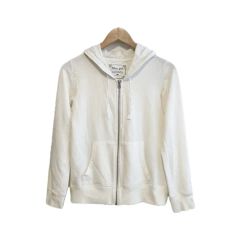 ほぼ新品 マンシングウェア ゴルフウェアホワイトストライプメッシュ 