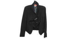 09AW ANN DEMEULEMEESTER ドレープダブルボタンジャケット - メルカリ
