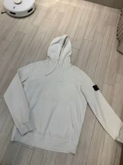 STONE ISLAND ホワイトワッペングラデーションパーカー L - メルカリ