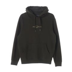 FRED PERRY フード付きパーカー XL オリーブグリーン - メルカリ