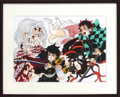 ヒロアカ原画展 高級複製原画第5回キャラクター人気投票結果発表記念