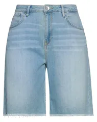 【送料無料】 ガルシア レディース ハーフパンツ・ショーツ ボトムス デニムショートパンツ Blue