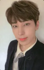 【中古】コレクションカード(男性) SEVENTEEN/WONWOO(ウォヌ)/衣装黒・口閉じ・裏面白/CD「3RD Album ： An Ode(The Poet ver.)封入特典フォトカード