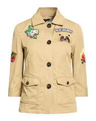 ラブ モスキーノ レディース アウター ジャケット・ブルゾン LOVE MOSCHINO Khaki カーキのサムネイル