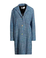 ランバン レディース アウター コート LANVIN Azure Blue ブルーのサムネイル