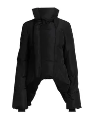 リックオウエンス レディース アウター ジャケット・ブルゾン パファージャケット RICK OWENS Black ブラックのサムネイル