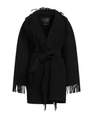 バレンシアガ レディース アウター コート BALENCIAGA Black ブラックのサムネイル