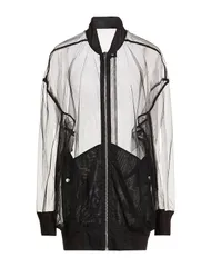 リックオウエンス レディース アウター ジャケット・ブルゾン ボンバージャケット RICK OWENS Black ブラックのサムネイル
