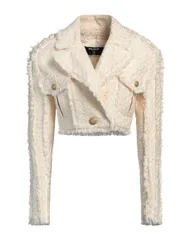 バルマン レディース アウター ジャケット・ブルゾン テーラードジャケット BALMAIN Ivory アイボリーのサムネイル