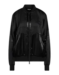 ディースクエアード レディース アウター ジャケット・ブルゾン ボンバージャケット DSQUARED2 Black ブラックのサムネイル