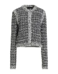 カール ラガーフェルド レディース アウター カーディガン KARLAGERFELD Black ブラックのサムネイル