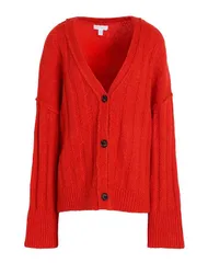 トップショップ レディース アウター カーディガン TOPSHOP Tomato Red レッドのサムネイル